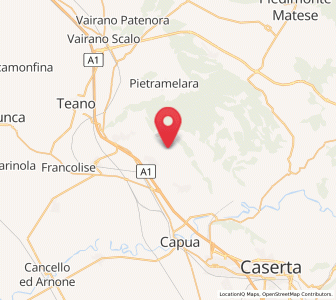 Map of Giano Vetusto, Campania