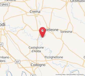 Map of Gombito, Lombardy
