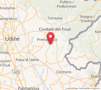 Map of Ipplis, Friuli Venezia Giulia