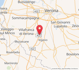 Map of Isolalta, Veneto