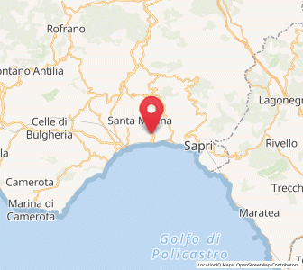 Map of Ispani, Campania
