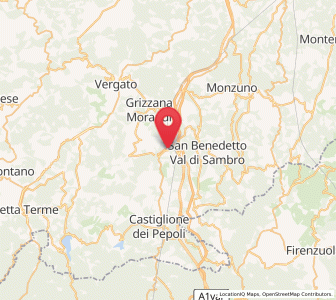Map of Lagaro, Emilia-Romagna
