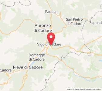 Map of Laggio di Cadore, Veneto