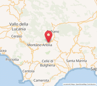 Map of Laurito, Campania