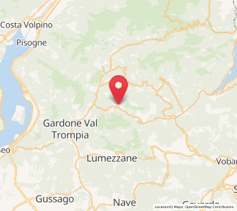 Map of Lodrino, Lombardy
