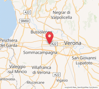 Map of Lugagnano, Veneto