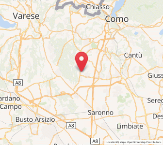 Map of Lurago Marinone, Lombardy