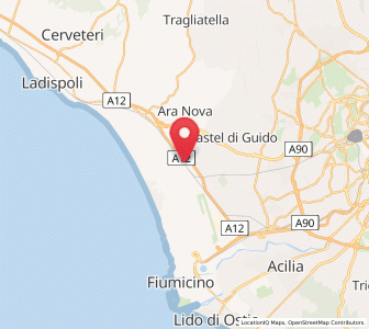 Map of Maccarese-Stazione, Lazio