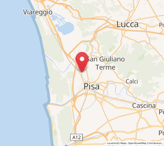 Map of Madonna dell'Acqua, Tuscany