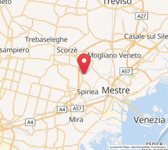 Map of Maerne, Veneto
