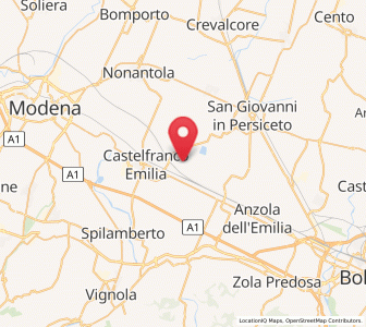 Map of Manzolino, Emilia-Romagna