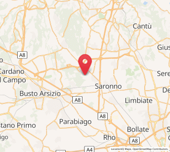 Map of Massina, Lombardy