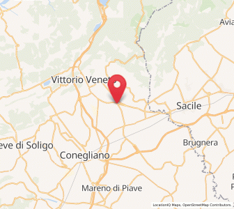 Map of Mescolino-Minelle, Veneto
