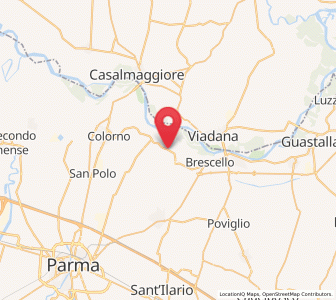 Map of Mezzano Inferiore, Emilia-Romagna