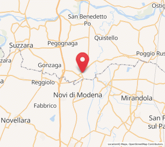 Map of Moglia, Lombardy