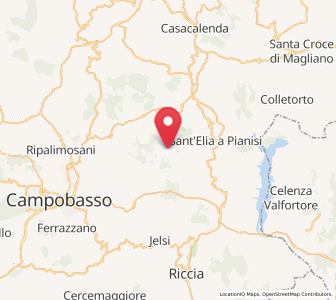Map of Monacilioni, Molise
