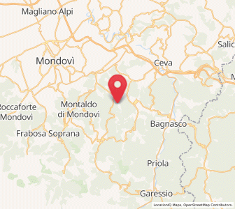Map of Monasterolo Casotto, Piedmont
