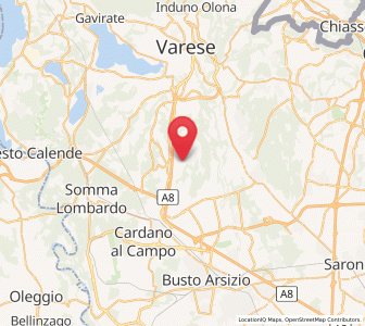Map of Monte, Lombardy