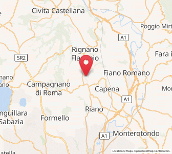 Map of Montelarco, Lazio