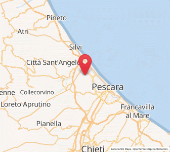 Map of Montesilvano Colle, Abruzzo