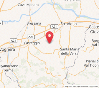 Map of Mornico Losana, Lombardy