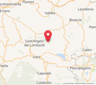 Map of Morra De Sanctis, Campania