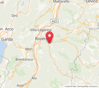 Map of Moscheri, Trentino-Alto Adige