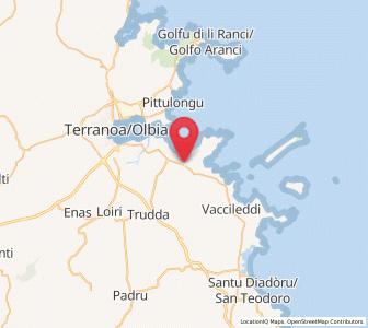 Map of Murta Maria, Sardinia