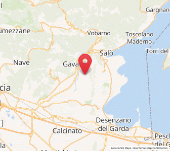 Map of Muscoline, Lombardy