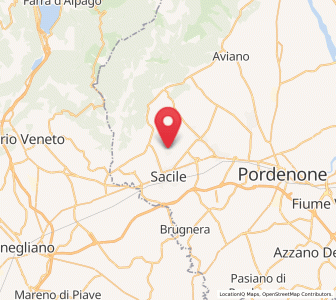 Map of Nave, Friuli Venezia Giulia