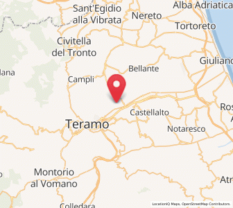 Map of Nepezzano, Abruzzo