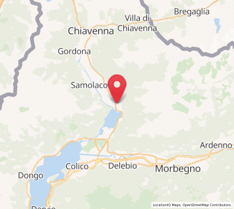 Map of Novate Mezzola, Lombardy