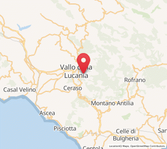 Map of Novi Velia, Campania