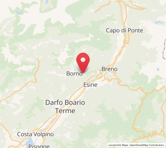 Map of Ossimo Superiore, Lombardy