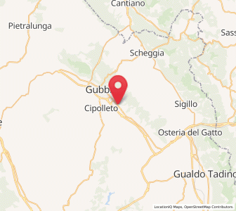 Map of Padule-San Marco, Umbria