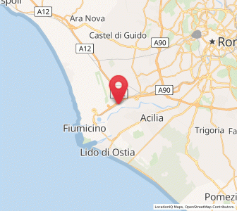 Map of Parco Leonardo, Lazio