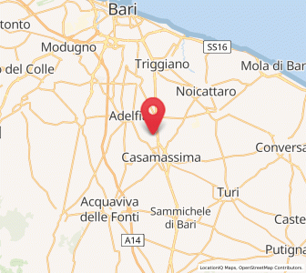 Map of Parco Principi, Apulia