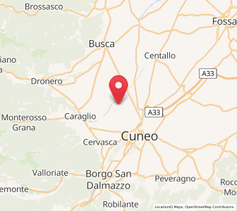 Map of Passatore, Piedmont