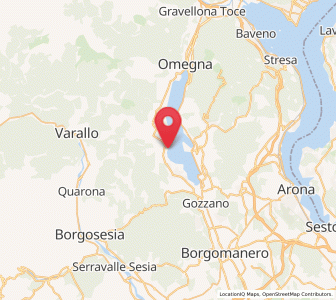 Map of Pella, Piedmont