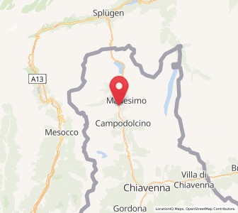 Map of Pianazzo, Lombardy