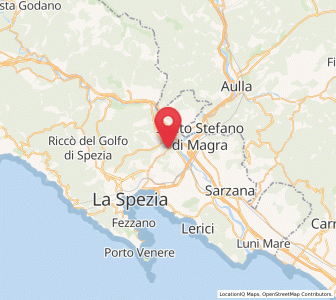 Map of Piano di Valeriano-Bottagna, Liguria