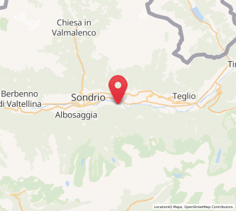 Map of Piateda, Lombardy