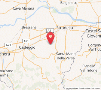 Map of Pietra de'Giorgi, Lombardy