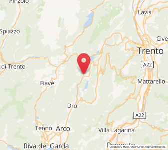 Map of Pietramurata, Trentino-Alto Adige