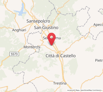 Map of Piosina, Umbria