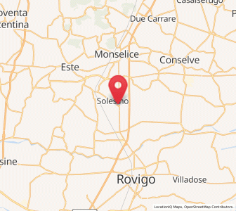 Map of Pisana, Veneto