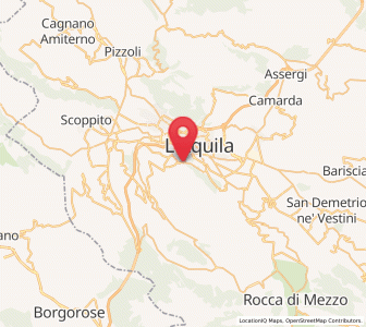 Map of Poggio di Roio, Abruzzo