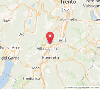 Map of Pomarolo, Trentino-Alto Adige
