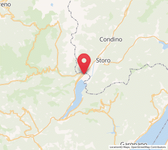 Map of Ponte Caffaro, Lombardy