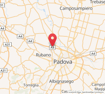 Map of Ponterotto-Giustizia, Veneto